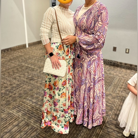 Free People Mirage Printed Flowy Maxi Dress - Picture 3 of 3